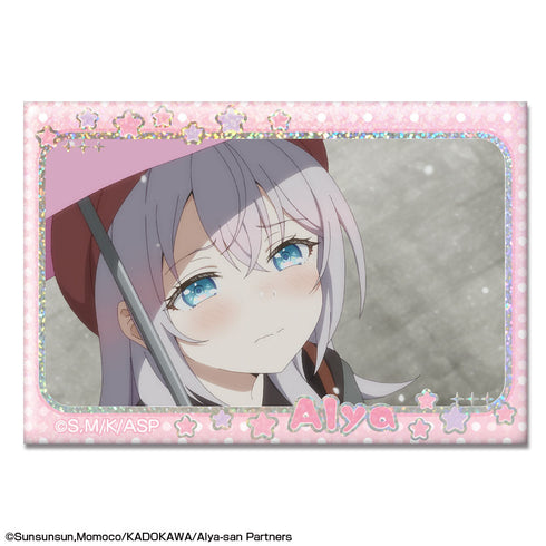 『時々ボソッとロシア語でデレる隣のアーリャさん』ホログラム缶バッジ デザイン09(アーリャ/I)【202509再販】